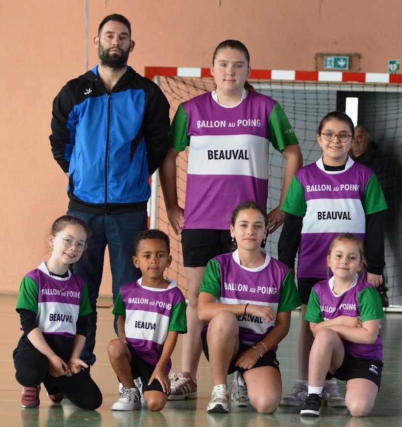 ballon-au-poing-championnat-minimes b beauval filles