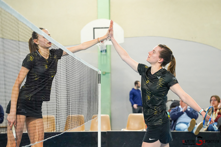 amiens uc badminton v hersin coupigny pré nationale journée 9 amiens