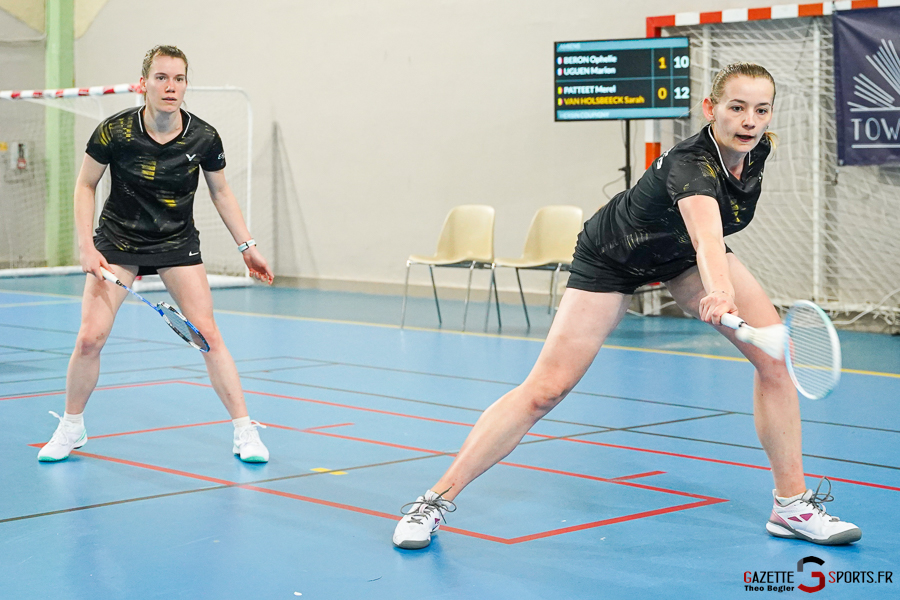 amiens uc badminton v hersin coupigny pré nationale journée 9 amiens