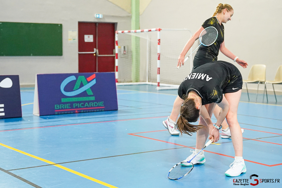 amiens uc badminton v hersin coupigny pré nationale journée 9 amiens