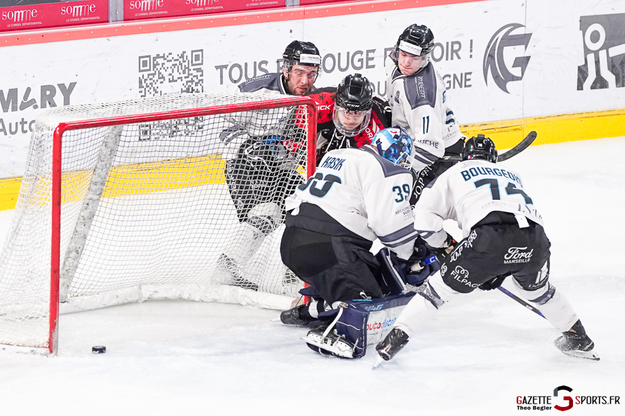 gothiques d’amiens v spartiates de marseille ligue magnus journée 42 amiens