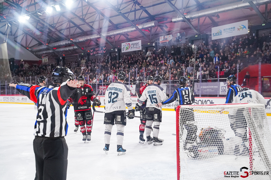 gothiques d’amiens v spartiates de marseille ligue magnus journée 42 amiens