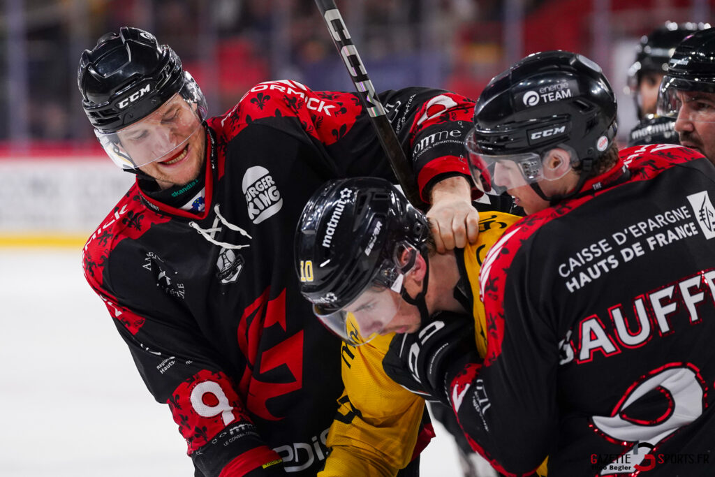 hockey sur glace ligue magnus playoffs match 3 gothiques amiens dragons rouen gazette sports theo begler 018