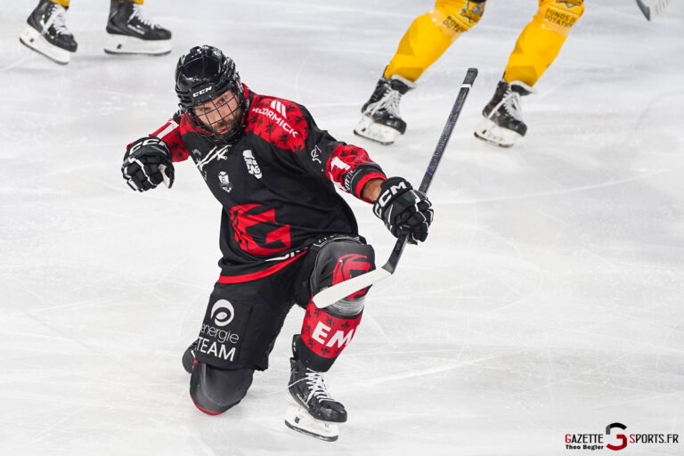 hockey sur glace ligue magnus playoffs match 4 gothiques amiens dragons rouen gazette sports theo begler 0003