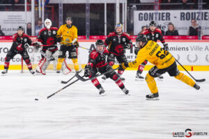 hockey sur glace ligue magnus playoffs quarts de finale match 6 gothiques amiens dragons rouen gazette sports theo begler 025