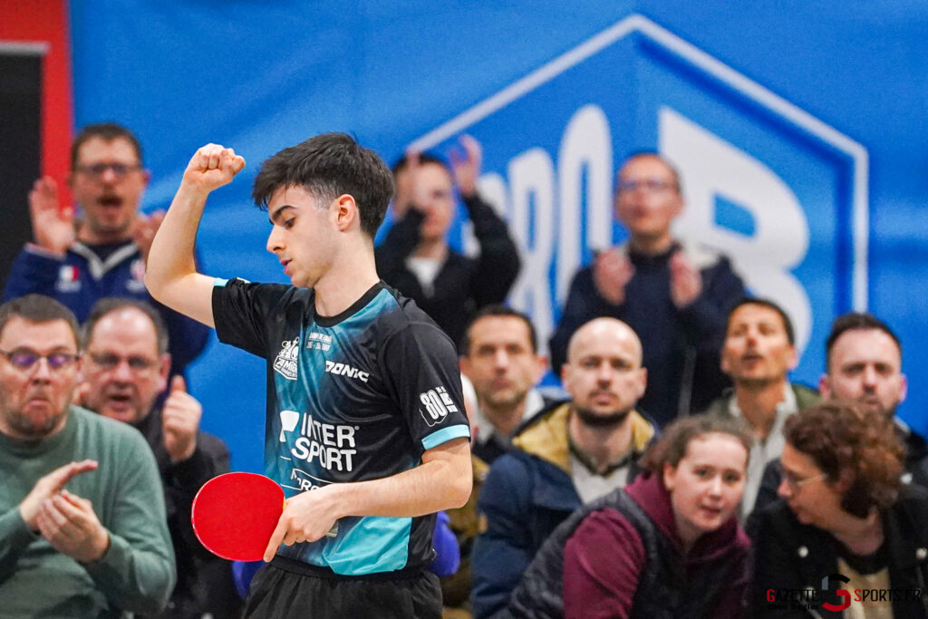 tennis de table pro b playoffs match 2 amiens sport tennis de table astt le havre gazette sports theo begler 026