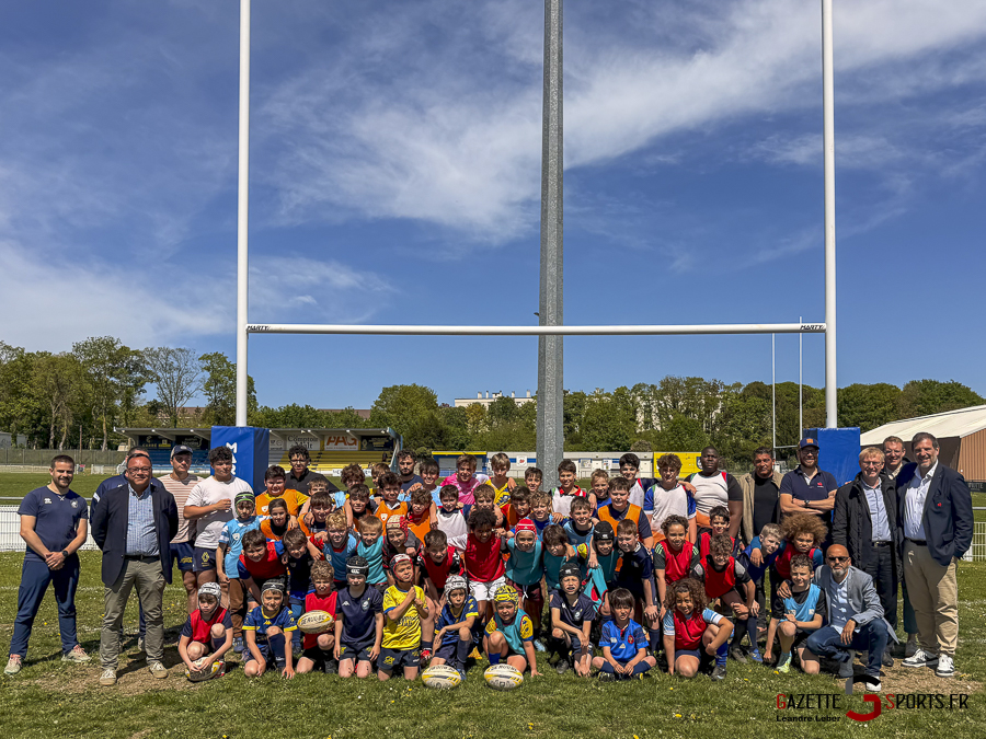 federale 2 rugby rca amiens florian grill president de la federation de rugby leandre leber gazettesports 56
