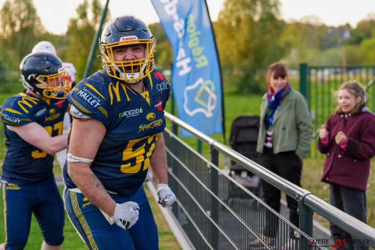 football americain d2 spartiates gladiators j9 gazettesports alexis cazeel 21