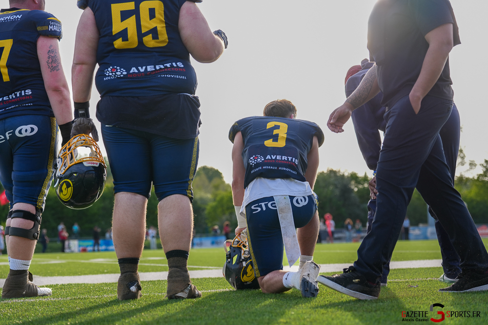 football americain d2 spartiates gladiators j9 gazettesports alexis cazeel 7