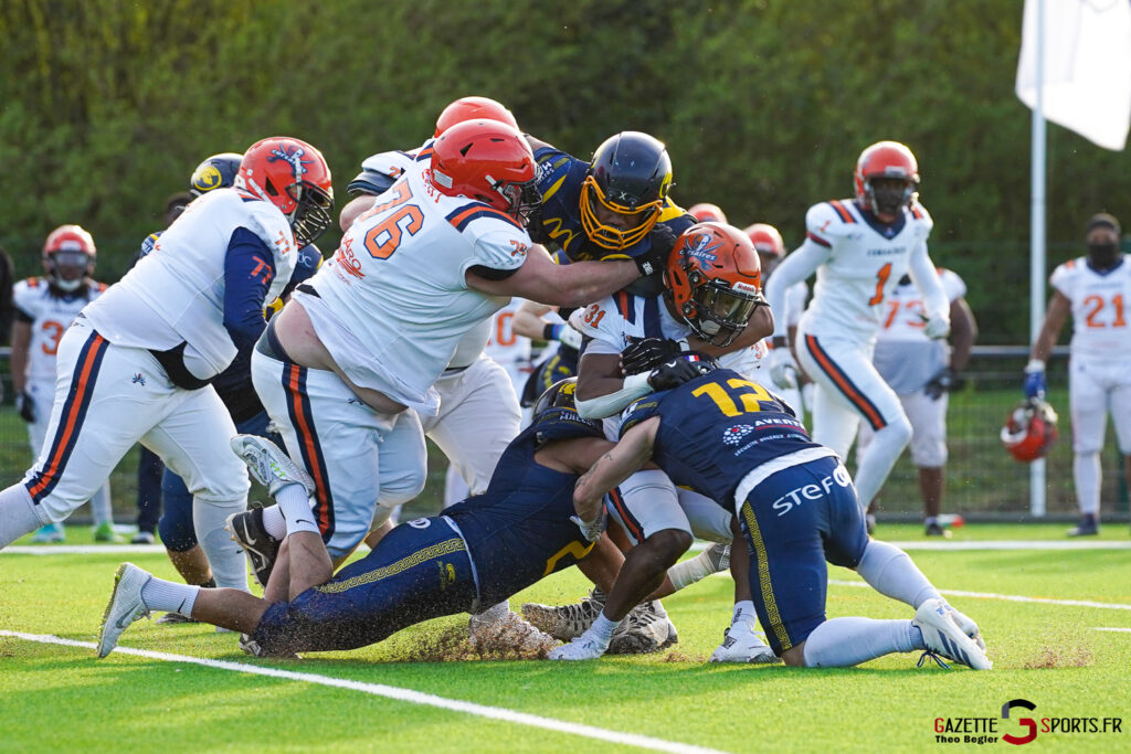 football americain division 2 d2 j7 spartiates amiens corsaires evry gazette sports theo begler 001