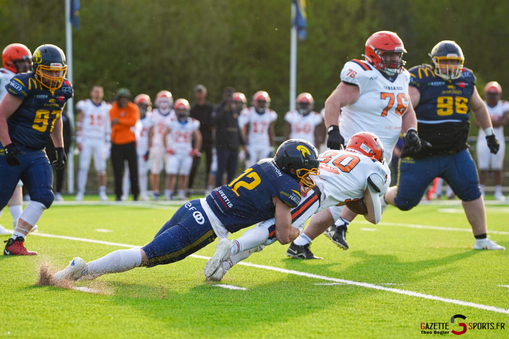 football americain division 2 d2 j7 spartiates amiens corsaires evry gazette sports theo begler 003