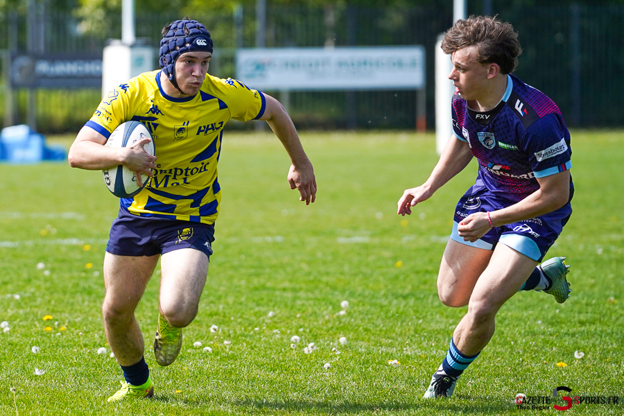 rugby f&eacute;d&eacute;rale 3 1/32e de finale playoffs match aller : rc ami&eacute;nois v strasbourg alsace rugby