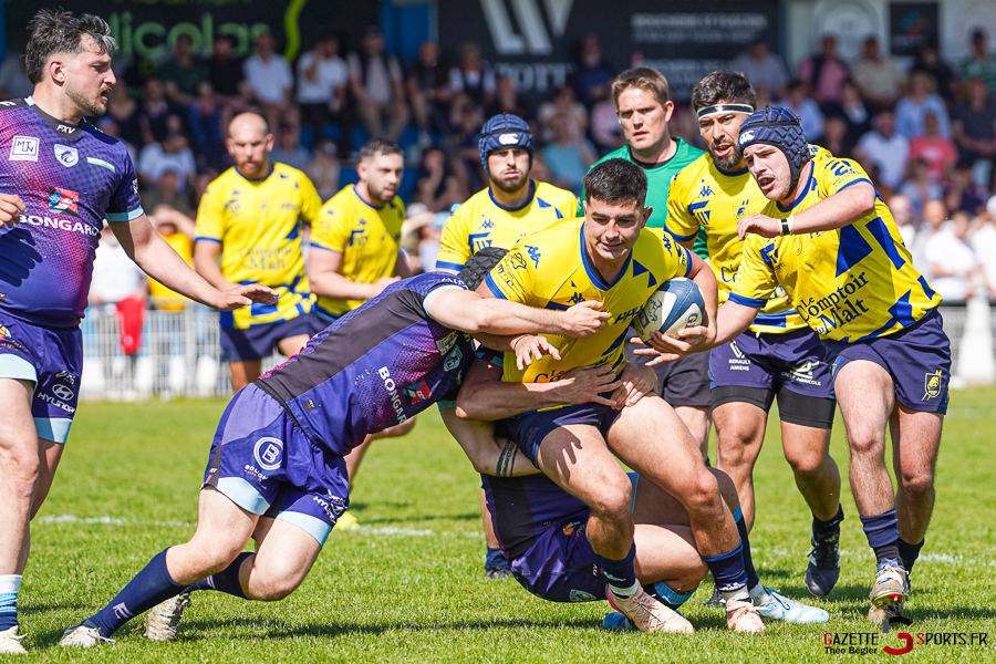 rugby fédérale 3 1/32e de finale playoffs match aller : rc amiénois v strasbourg alsace rugby