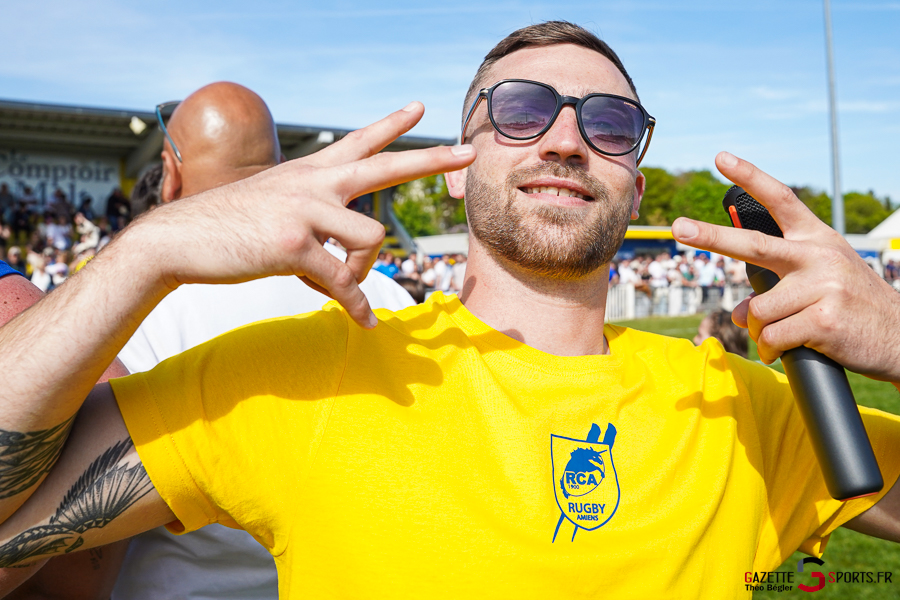 rugby f&eacute;d&eacute;rale 3 1/32e de finale playoffs match aller : rc ami&eacute;nois v strasbourg alsace rugby