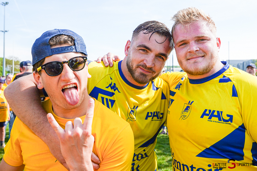 rugby f&eacute;d&eacute;rale 3 1/32e de finale playoffs match aller : rc ami&eacute;nois v strasbourg alsace rugby