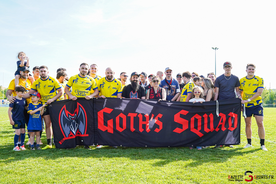 rugby f&eacute;d&eacute;rale 3 1/32e de finale playoffs match aller : rc ami&eacute;nois v strasbourg alsace rugby