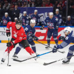 hockey sur glace match amical : france canada