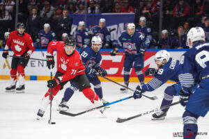 hockey sur glace match amical : france canada