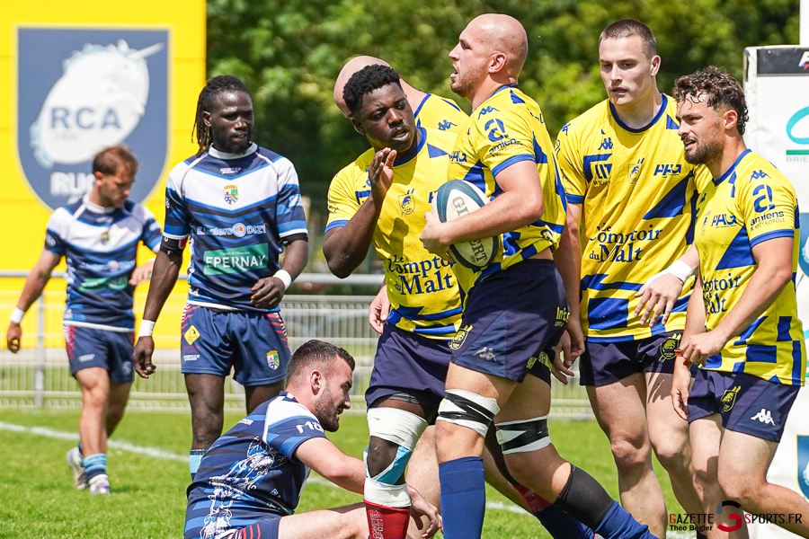 rugby fédérale 3 16es de finale match retour : rc amiénois rugby Épernay champagne