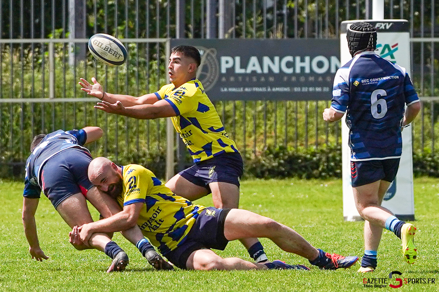 rugby fédérale 3 16es de finale match retour : rc amiénois rugby Épernay champagne