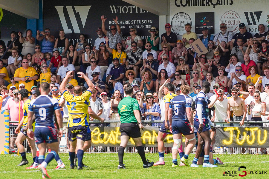 rugby fédérale 3 16es de finale match retour : rc amiénois rugby Épernay champagne