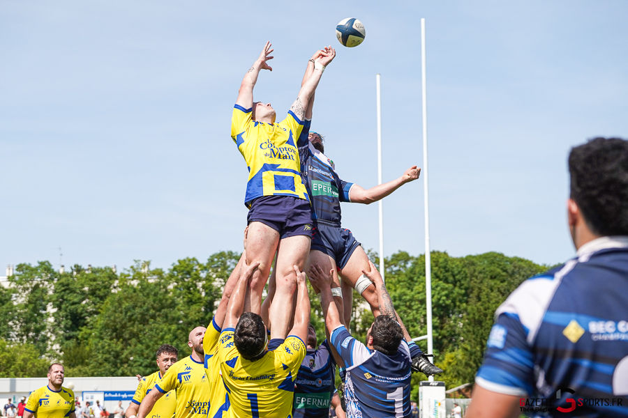 rugby fédérale 3 16es de finale match retour : rc amiénois rugby Épernay champagne