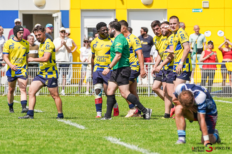 rugby fédérale 3 16es de finale match retour : rc amiénois rugby Épernay champagne