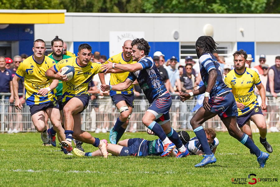 rugby fédérale 3 16es de finale match retour : rc amiénois rugby Épernay champagne