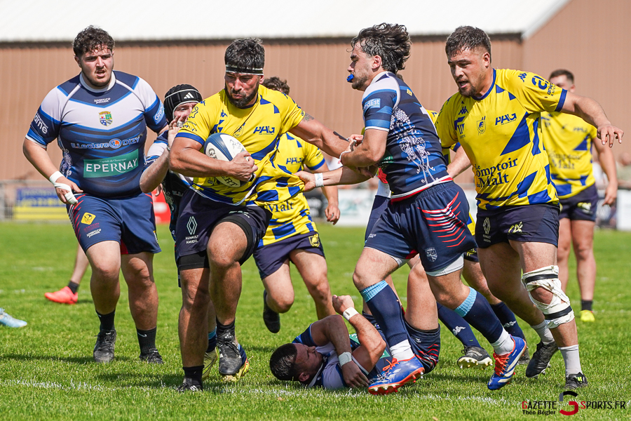 rugby fédérale 3 16es de finale match retour : rc amiénois rugby Épernay champagne