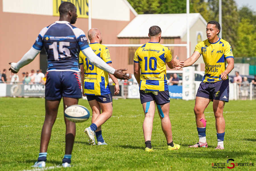 rugby fédérale 3 16es de finale match retour : rc amiénois rugby Épernay champagne