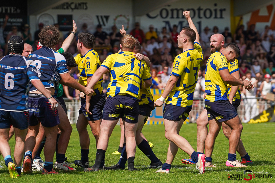 rugby fédérale 3 16es de finale match retour : rc amiénois rugby Épernay champagne