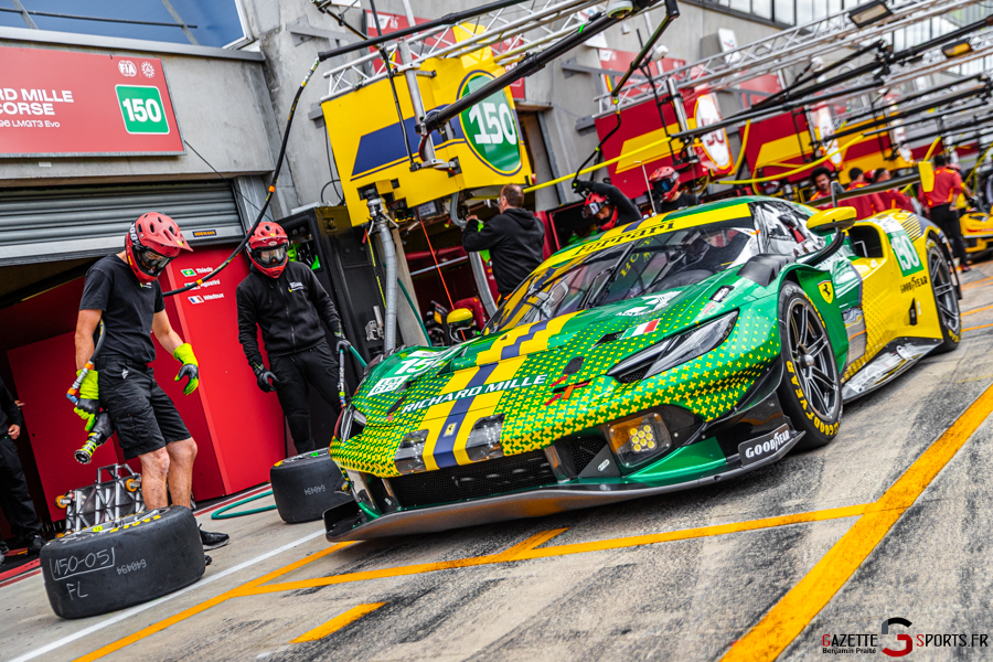 24 heures du mans 2026 le mans lmgt3 ferrari n150 lilou wadoux benjamin praite gazettesports 27