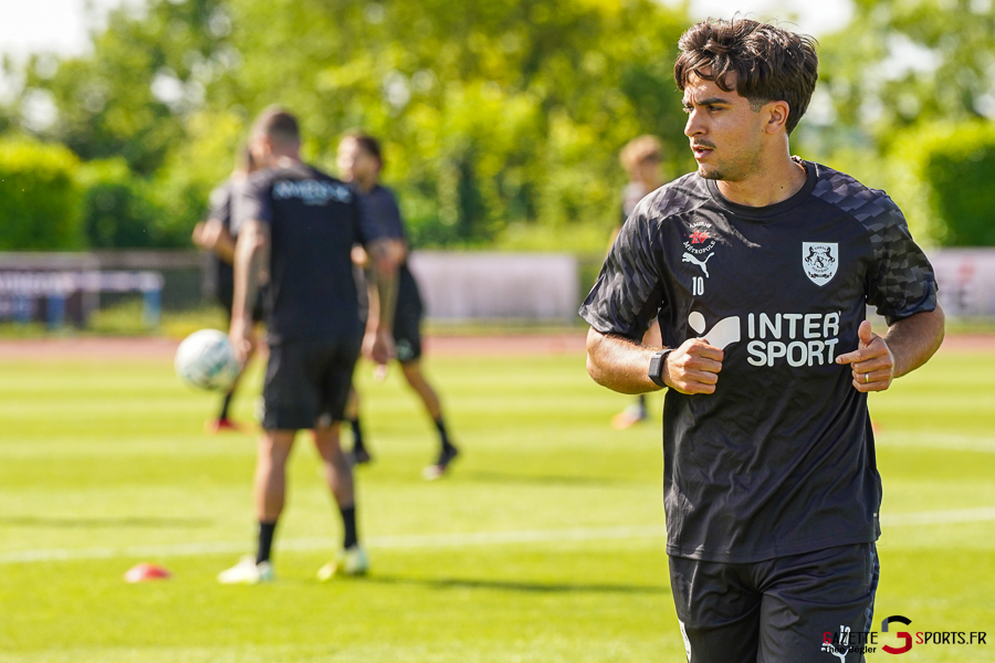 football ligue 3 : entraînement de l’amiens sc