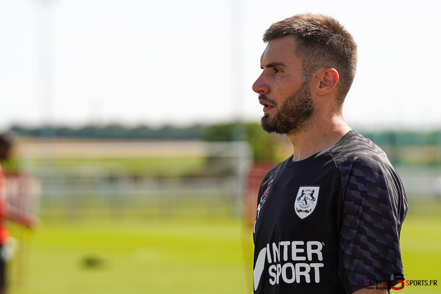 football ligue 3 : entraînement de l’amiens sc