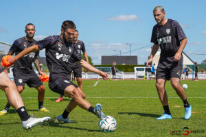 football ligue 3 : entraînement de l’amiens sc