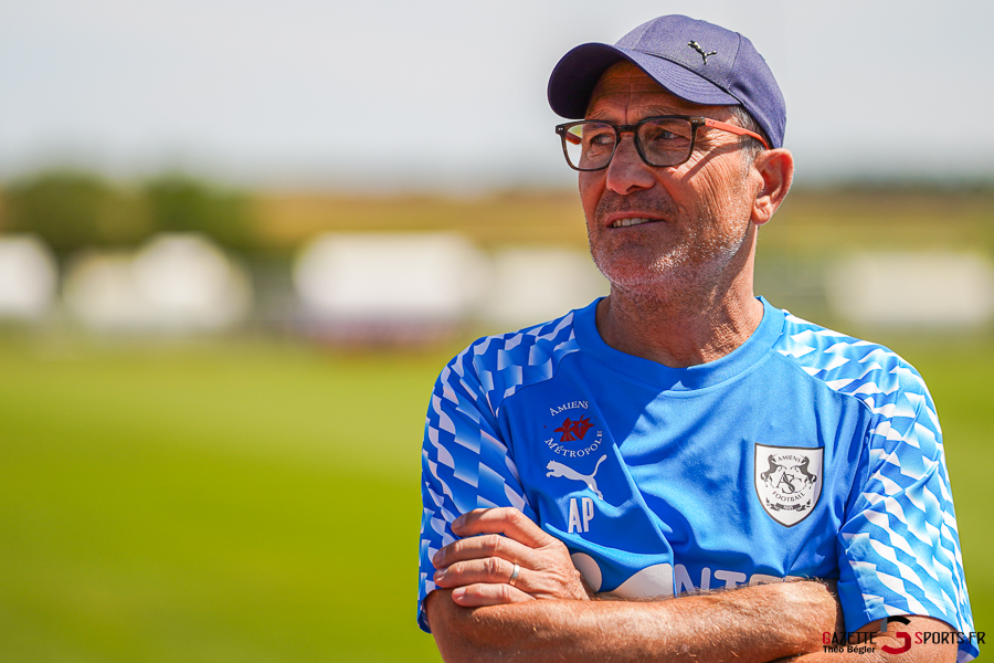 football ligue 3 : entraînement de l’amiens sc