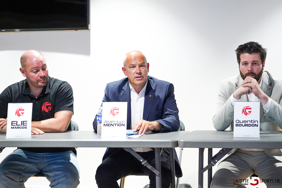 hockey sur glace synerglace ligue magnus gothiques d’amiens : conférence de presse d’avant saison 2026 2027