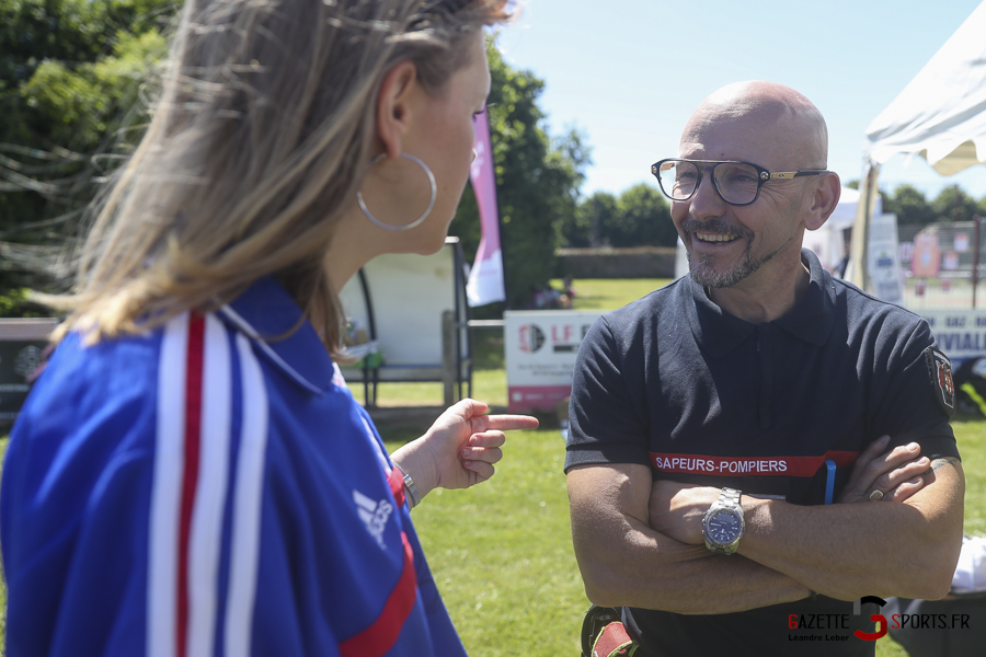 village des sports hangest en santerre rugby chef pompier leandre leber gazettesports