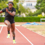 athlétisme amiens uc : entraînement de vanessa lokuli