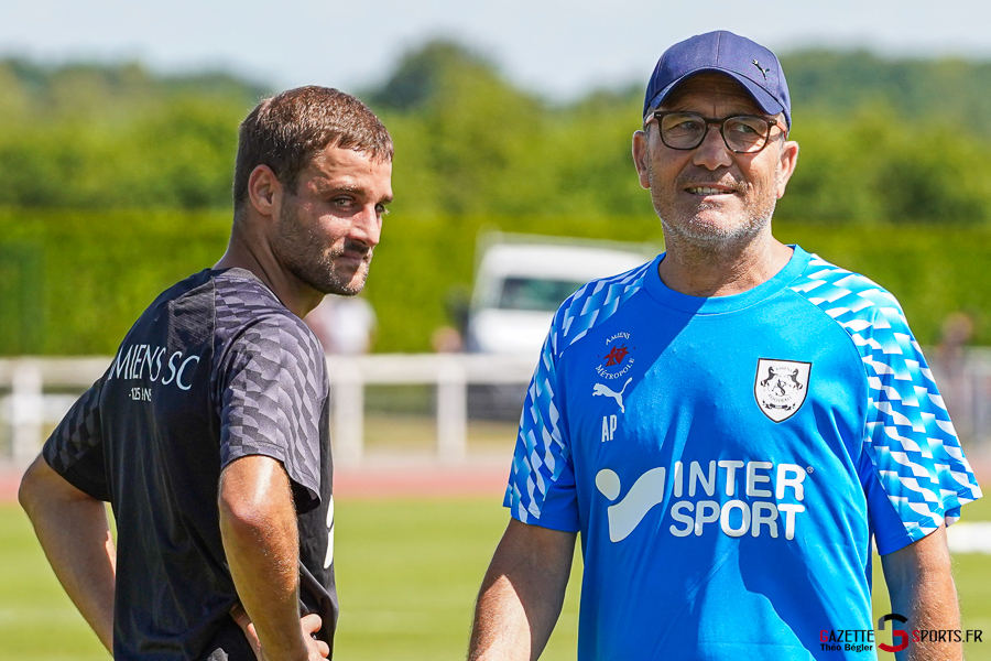 football ligue 3 : entraînement de l’amiens sc