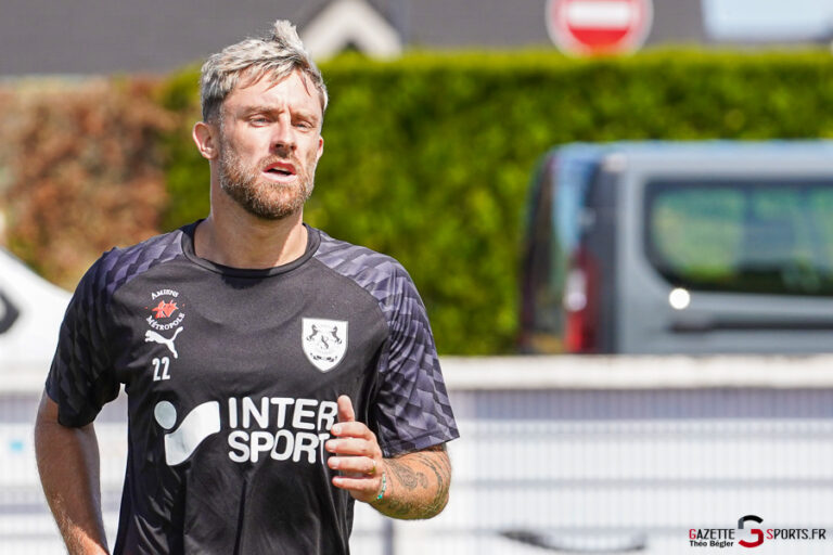 football ligue 3 : entraînement de l’amiens sc