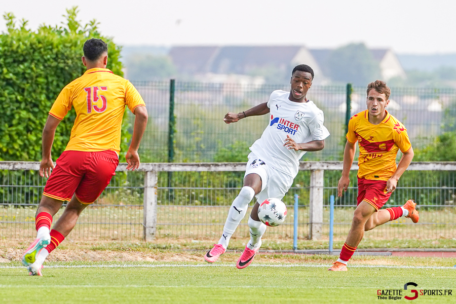 football match de préparation : amiens sc v quevilly rouen métropole