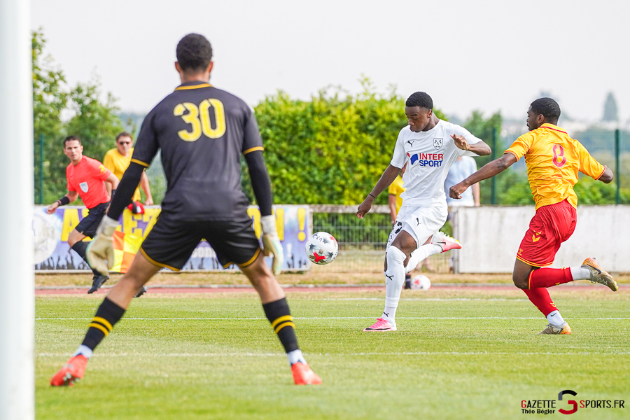 football match de préparation : amiens sc v quevilly rouen métropole