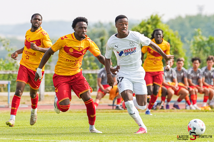 football match de préparation : amiens sc v quevilly rouen métropole