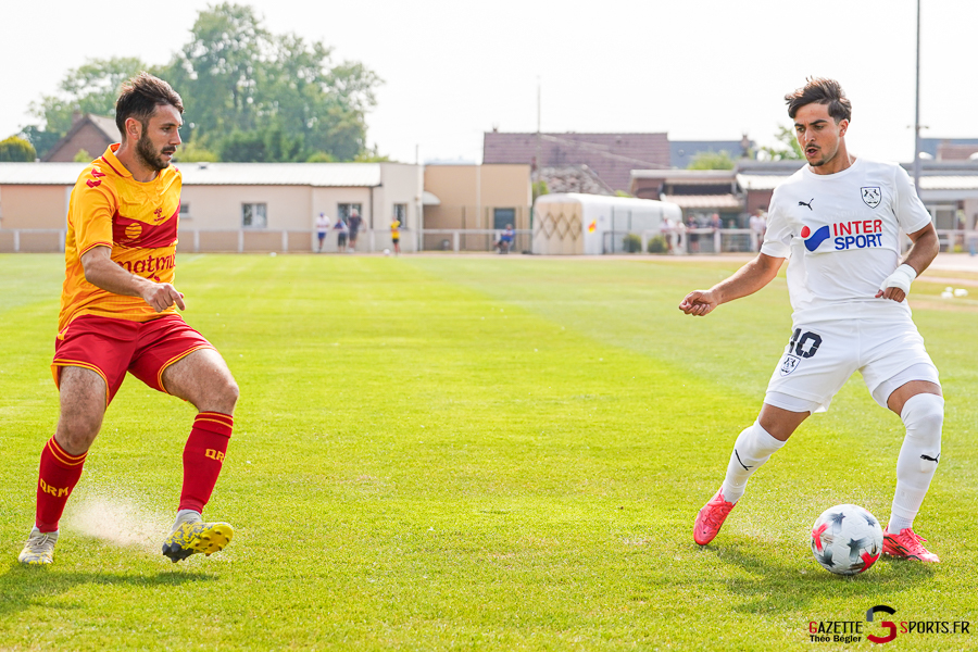 football match de préparation : amiens sc v quevilly rouen métropole