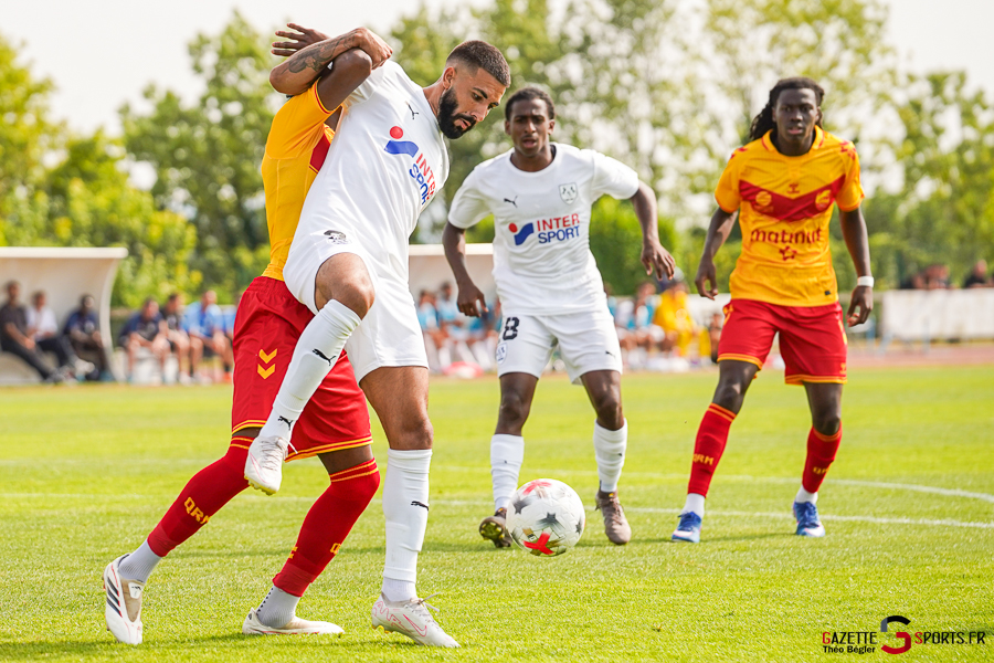 football match de préparation : amiens sc v quevilly rouen métropole