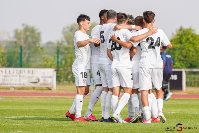 football match de préparation : amiens sc v quevilly rouen métropole