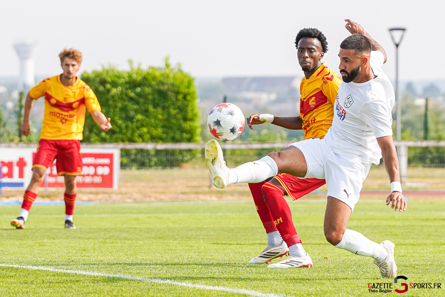 football match de préparation : amiens sc v quevilly rouen métropole