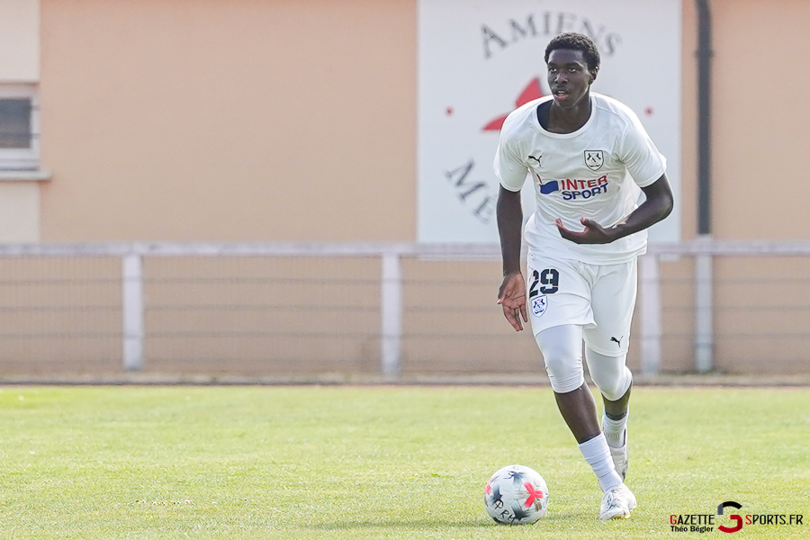 football match de préparation : amiens sc v quevilly rouen métropole