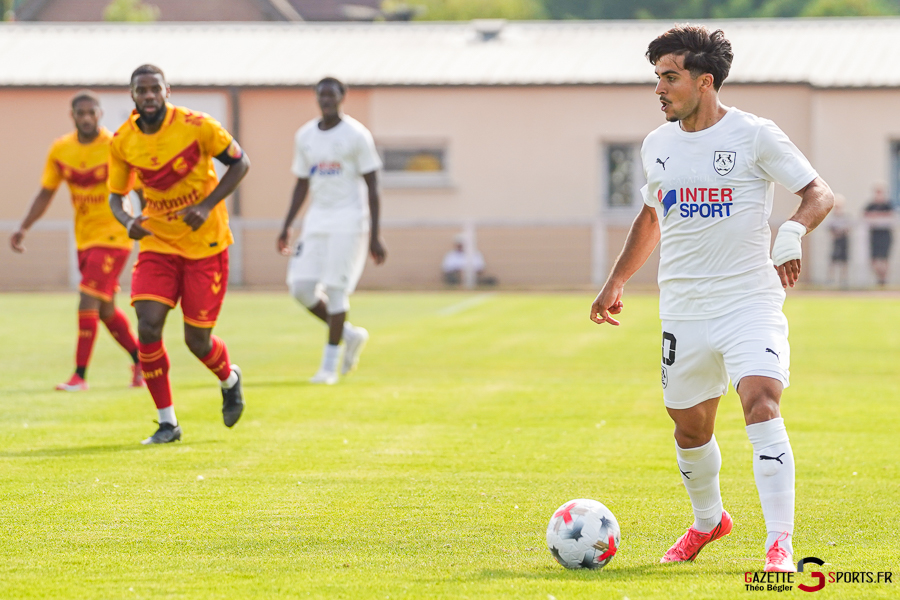 football match de préparation : amiens sc v quevilly rouen métropole